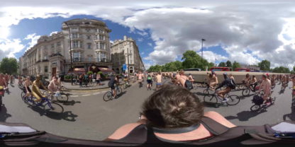 World Naked Bike Ride - 2019 London - 4K Film - 360 - Image 11