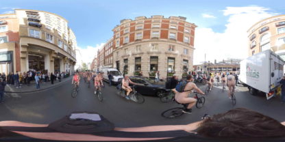 World Naked Bike Ride - 2019 London - 4K Film - 360 - Image 2