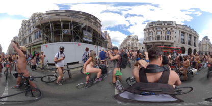 World Naked Bike Ride - 2019 London - 4K Film - 360 - Image 9