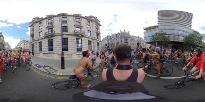 World Naked Bike Ride - 2019 London - 4K Film - 360 - Image 8