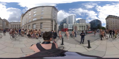 World Naked Bike Ride - 2019 London - 4K Film - 360 - Image 7