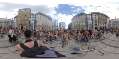 World Naked Bike Ride - 2019 London - 4K Film - 360 - Image 6