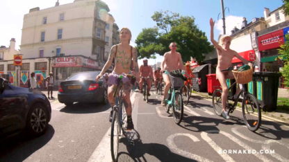 World Naked Bike Ride - 2022 Brighton - 4K Film - Image 9