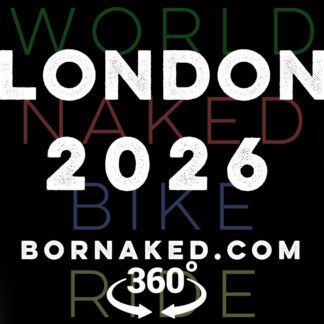 World Naked Bike Ride - 2026 London - 360 Film